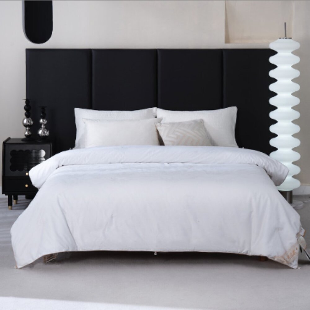 100% Long Strand Silk Blanket Duvet Cotton Cover Lightweight Thin 3.06lb Single